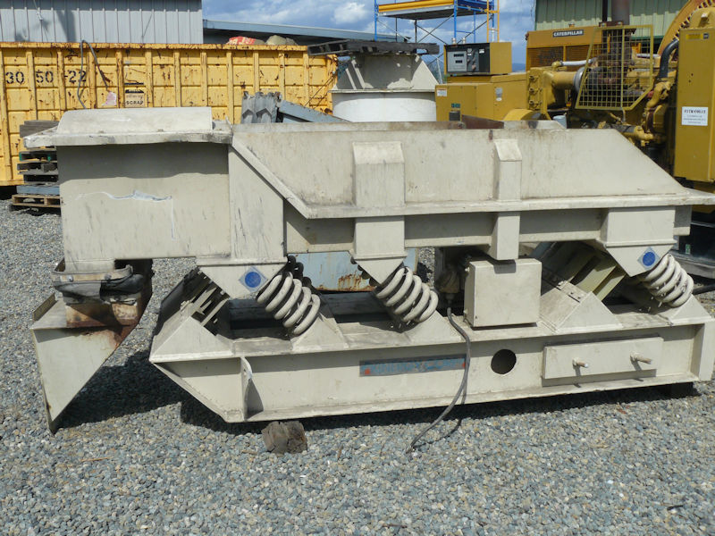 KINERGY CORP. 24" W x 8' L Vibrating Driven Feeder, Model KDF-24-HD, 1.4 HP motor